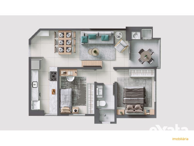 APARTAMENTO - CENTRO 3
