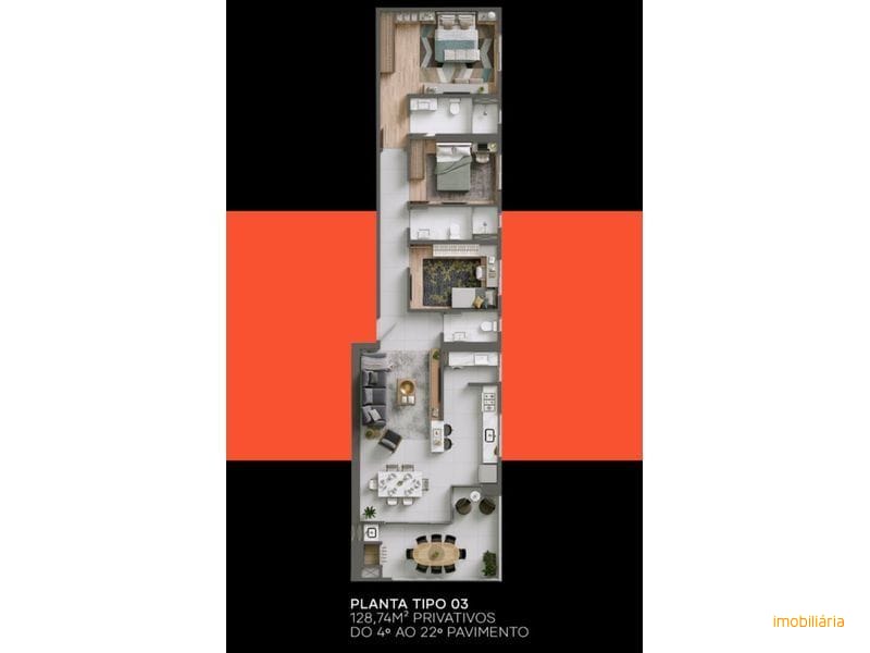 APARTAMENTO - CENTRO 3