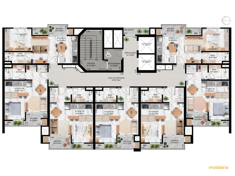 APARTAMENTO - CENTRO 3