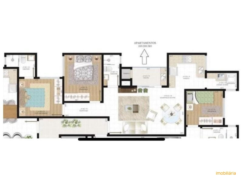 APARTAMENTO - PARAÍSO 13
