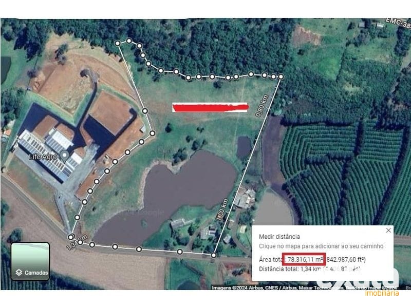 ÁREA DE TERRA - LINHA CAMPINAS 5
