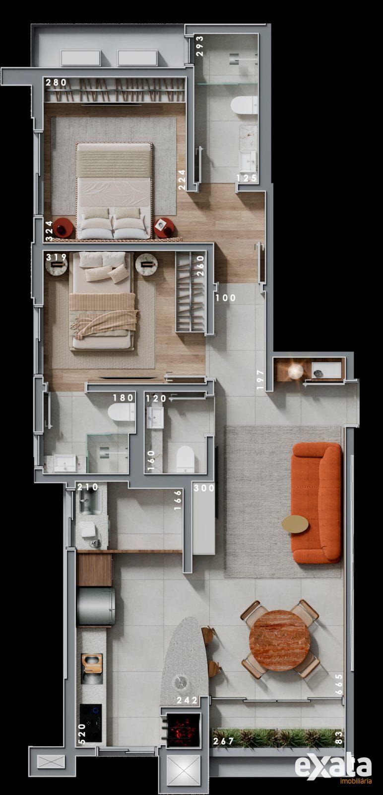 APARTAMENTO À VENDA NO BAIRRO JARDIM ITÁLIA EM CHAPECÓ SC 4