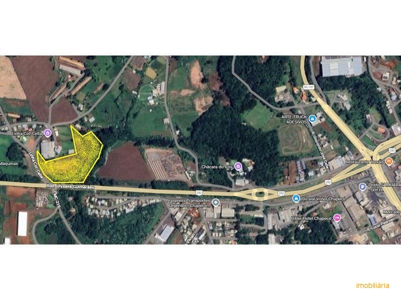 ÁREA COMERCIAL - LINHA COLÔNIA CELLA 5