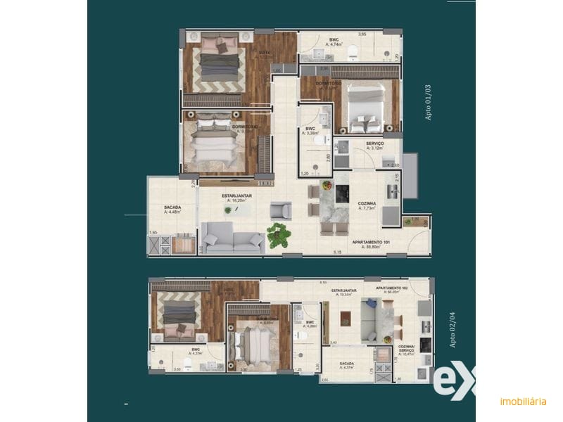 APARTAMENTO - PRESIDENTE MÉDICI 12